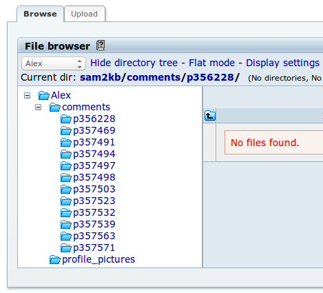 [5.0.0] Empty directories created for each comment