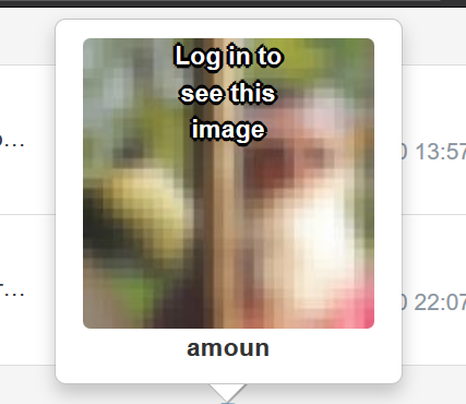 The profile picture anomaly and location text and . .