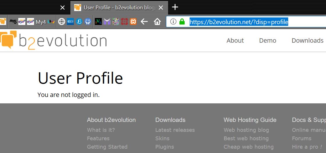 evo_bar user profile needs cookies enabled for https